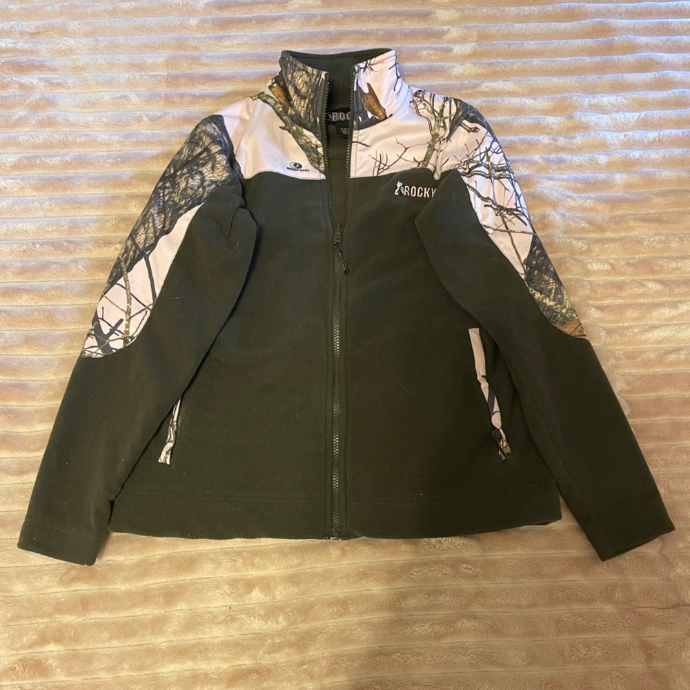 Rocky Mossy Oak Girls Zip Up Jacket